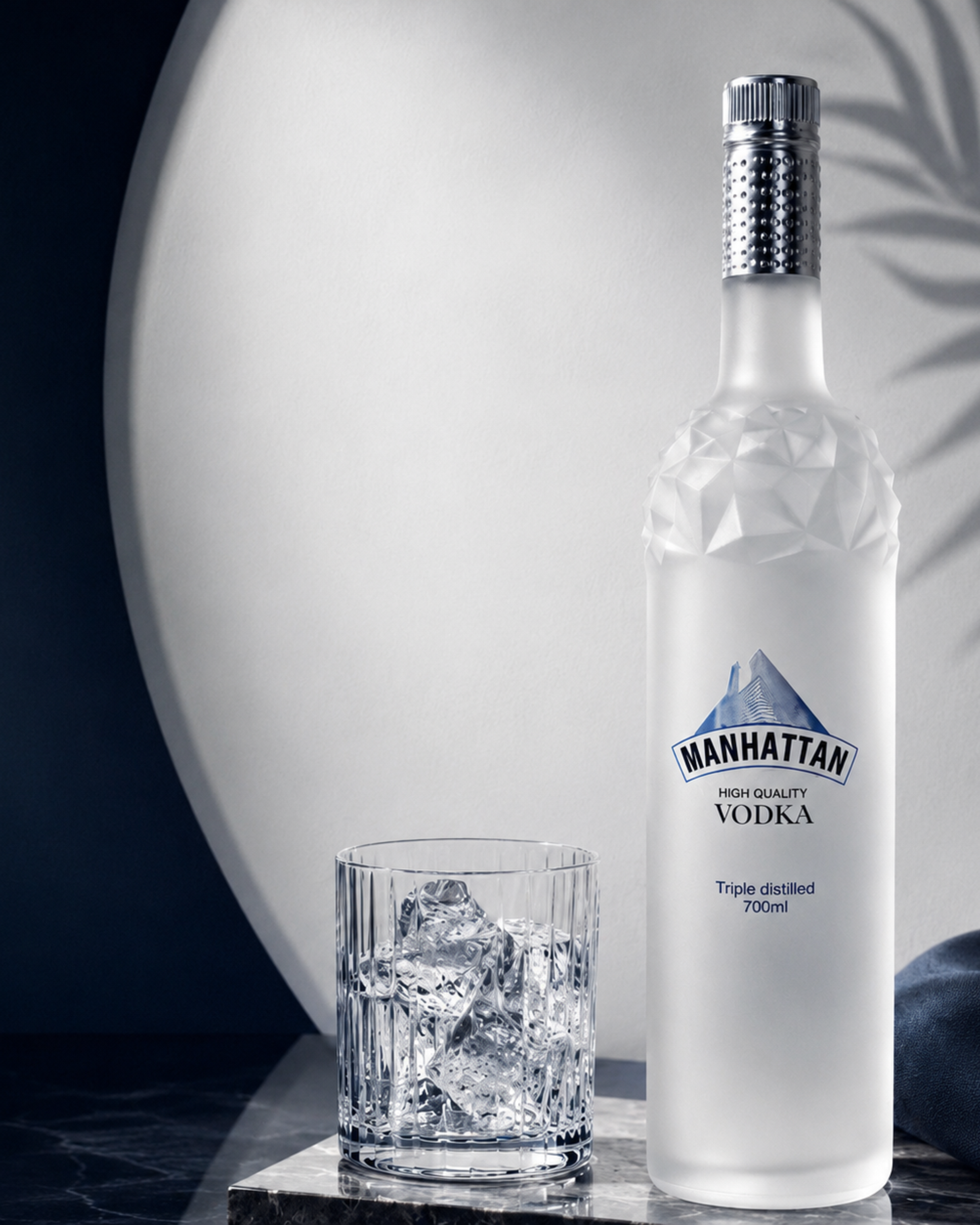 Manhattan Vodka bottle